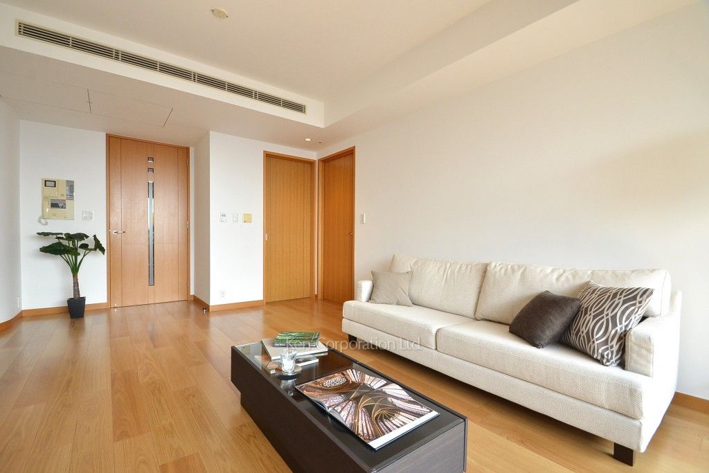 赤坂溜池タワーレジデンスの写真 リビングダイニング ※24階の同じ間取タイプを撮影。仕様が異なることがあります。