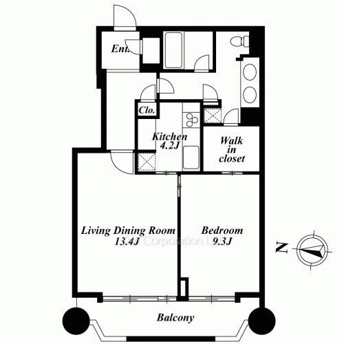 赤坂溜池タワーレジデンスの写真 間取り