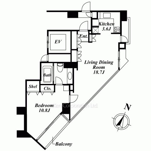 M・TOWERの写真 間取り