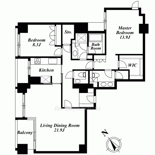 アークフォレストテラスの写真 間取り