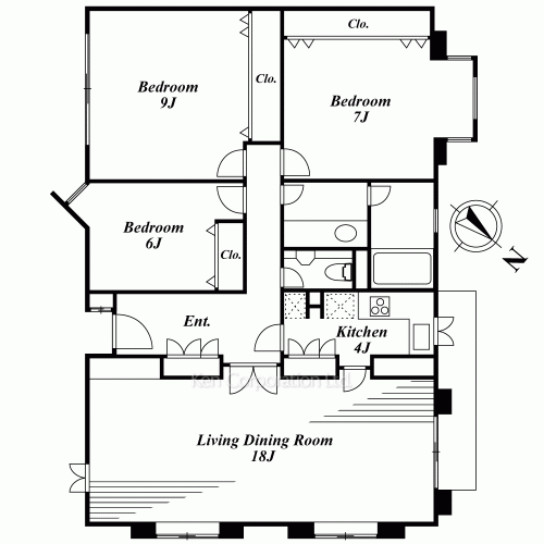 白金台プロヴィデンスの写真 間取り