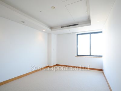 六本木ヒルズゲートタワーレジデンスの写真 ベッドルーム ※12階の同じ間取タイプを撮影。仕様が異なることがあります。