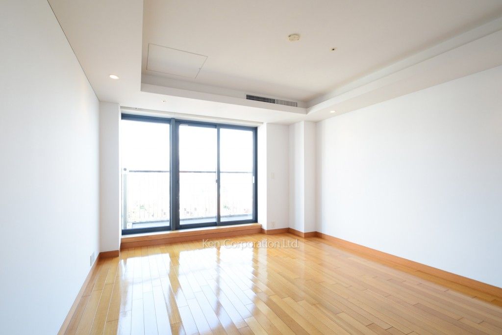 六本木ヒルズゲートタワーレジデンスの写真 居室（LDなど） ※12階の同じ間取タイプを撮影。仕様が異なることがあります。