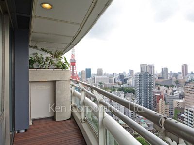 愛宕グリーンヒルズフォレストタワーの写真 バルコニー