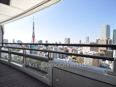 愛宕グリーンヒルズフォレストタワーの写真 バルコニー