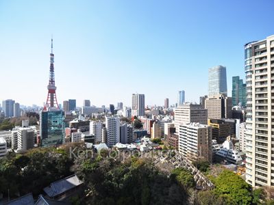 愛宕グリーンヒルズフォレストタワーの写真 眺望（居室から）