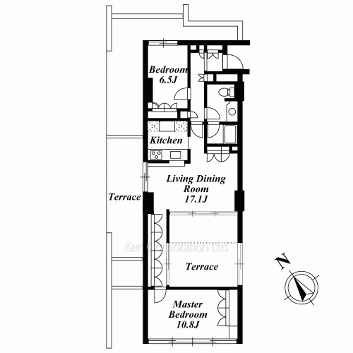 フォレストプラザ表参道の写真 間取り
