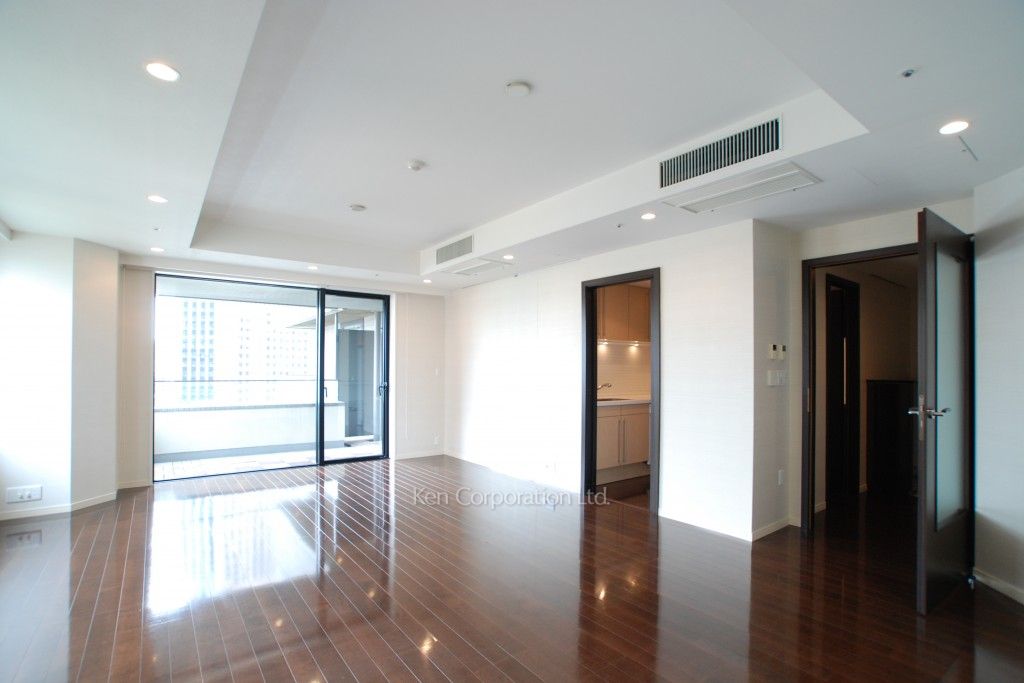 泉ガーデンレジデンスの写真 居室（LDなど） ※13階の同じ間取タイプを撮影。仕様が異なることがあります。