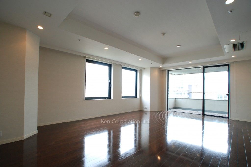 泉ガーデンレジデンスの写真 居室（LDなど） ※13階の同じ間取タイプを撮影。仕様が異なることがあります。