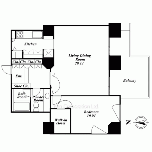泉ガーデンレジデンスの写真 間取り
