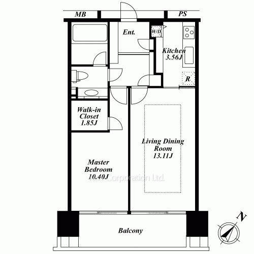 松竹スクエアレジデンスの写真 間取り