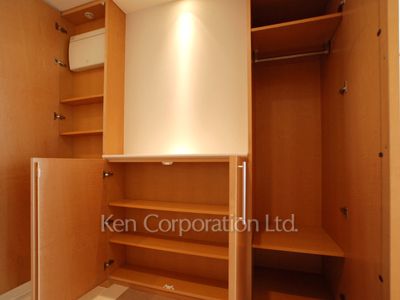 松竹スクエアレジデンスの写真 クローゼット ※20階の同じ間取タイプを撮影。仕様が異なることがあります。