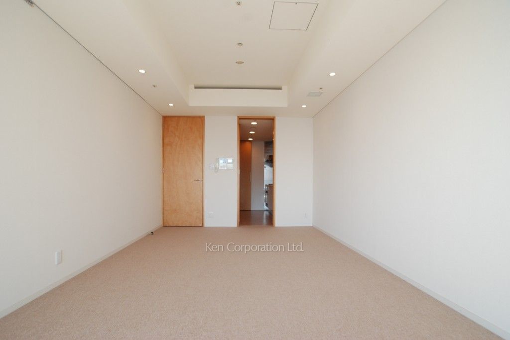 松竹スクエアレジデンスの写真 居室（LDなど） ※20階の同じ間取タイプを撮影。仕様が異なることがあります。