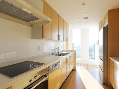 プルデンシャルタワーレジデンスの写真 キッチン ※35階の同じ間取タイプを撮影。仕様が異なることがあります。