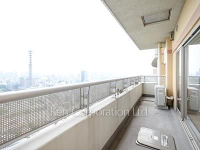 河田町ガーデン クラブフロアの写真 バルコニー