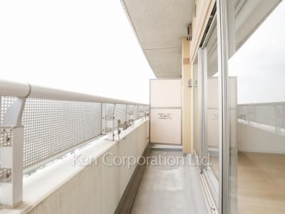 河田町ガーデン クラブフロアの写真 バルコニー