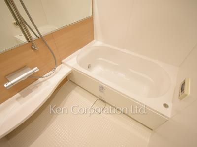 河田町ガーデン クラブフロアの写真 バスルーム ※36階の同じ間取タイプを撮影。仕様が異なることがあります。