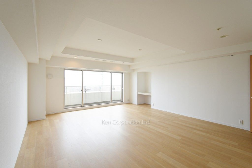 河田町ガーデン クラブフロアの写真 居室（LDなど） ※36階の同じ間取タイプを撮影。仕様が異なることがあります。