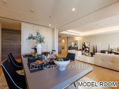六本木ヒルズレジデンスの写真 居室（LDなど）　※MODEL ROOM