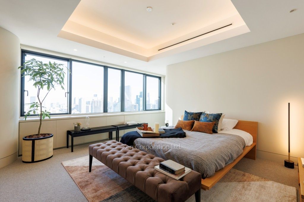 六本木ヒルズレジデンスの写真 マスターベッドルーム　※MODEL ROOM