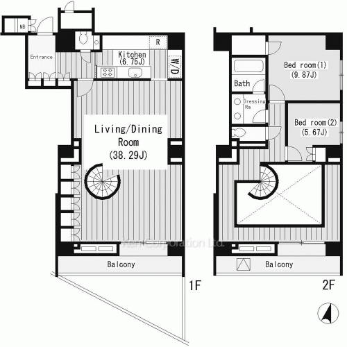 南青山ガーデンコートの写真 間取り