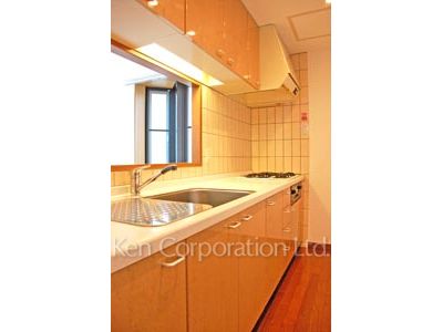 サンテラス代々木上原の写真 キッチン ※2階の同じ間取タイプを撮影。仕様が異なることがあります。