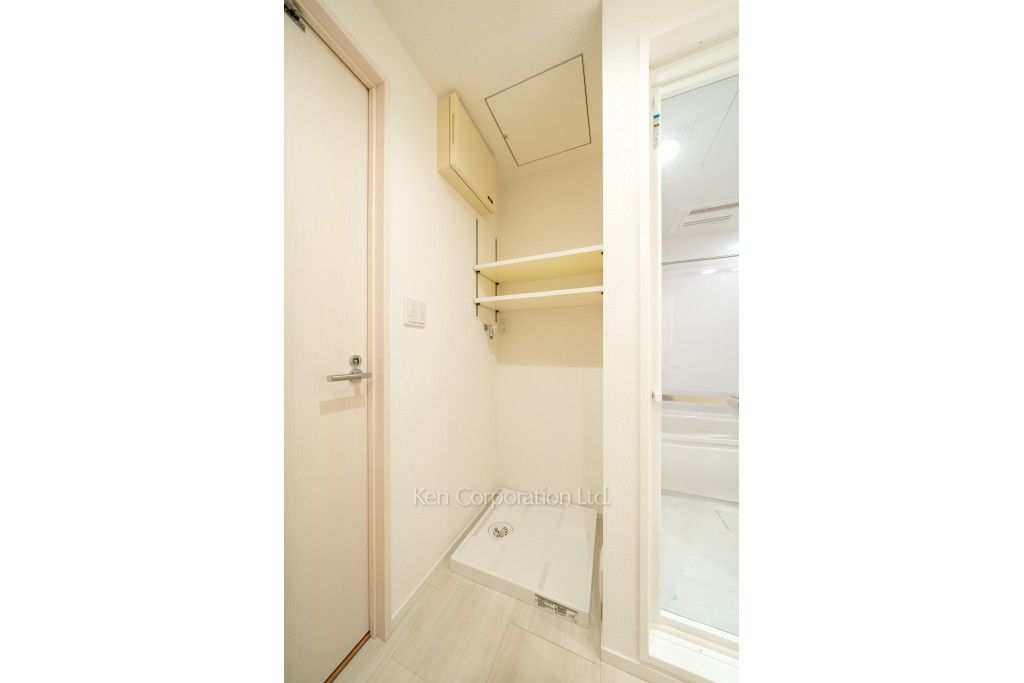 恵比寿ガーデンテラス弐番館の写真 洗濯機置き場