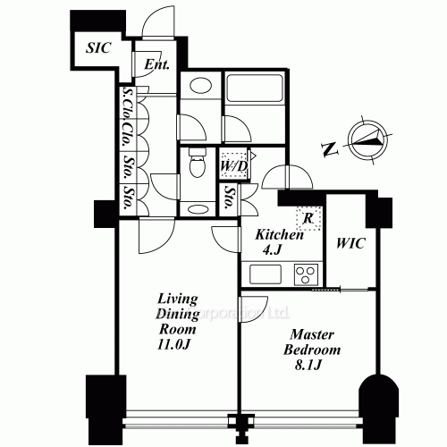 ラ・トゥール千代田の写真 間取り
