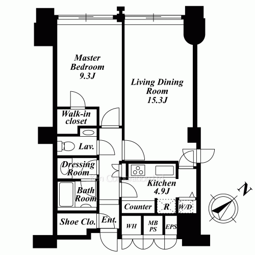 ラ・トゥール千代田の写真 間取り