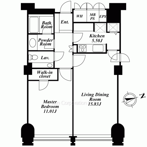 ラ・トゥール千代田の写真 間取り