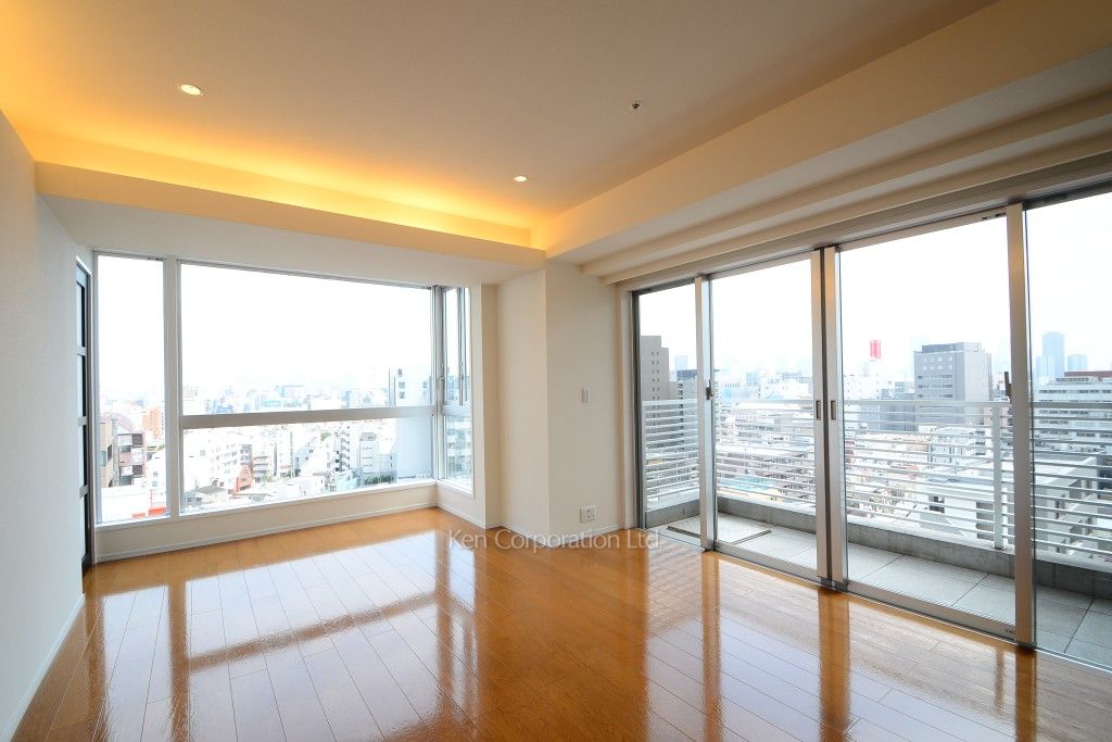 KDXレジデンス四谷の写真 居室（LDなど） ※12階の同じ間取タイプを撮影。仕様が異なることがあります。