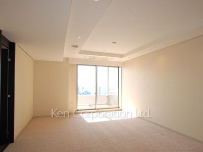 ベッドルーム ※50階の同じ間取タイプを撮影。仕様が異なることがあります。