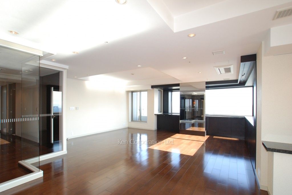 ラ・トゥール汐留の写真 居室（LDなど） ※50階の同じ間取タイプを撮影。仕様が異なることがあります。