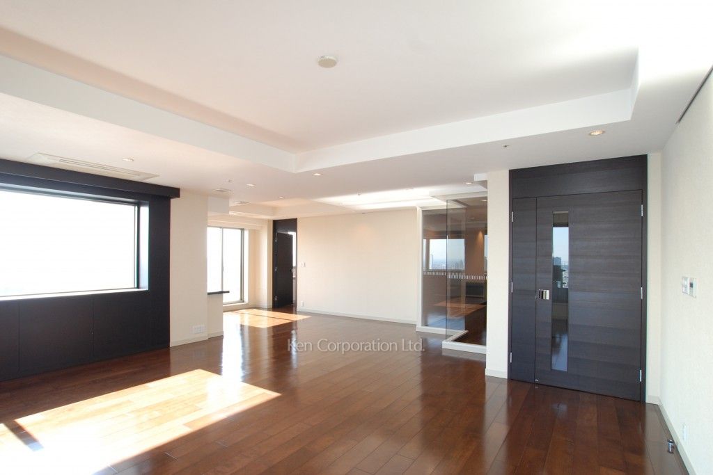 ラ・トゥール汐留の写真 居室（LDなど） ※50階の同じ間取タイプを撮影。仕様が異なることがあります。