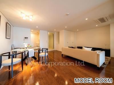 オパス有栖川テラスアンドレジデンスの写真 居室（LDなど）　※MODEL ROOM