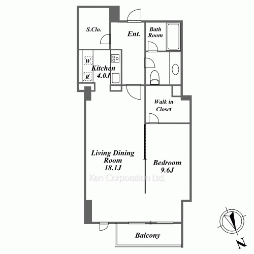 オパス有栖川テラスアンドレジデンスの写真 間取り