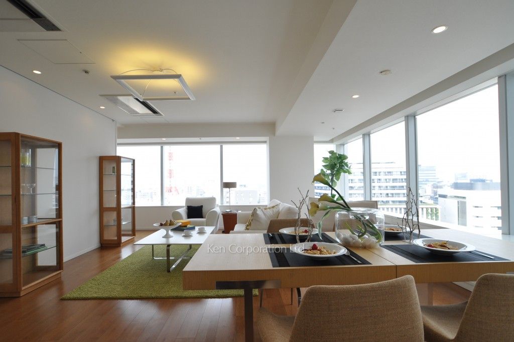 二番町パークフォレストの写真 リビングダイニング