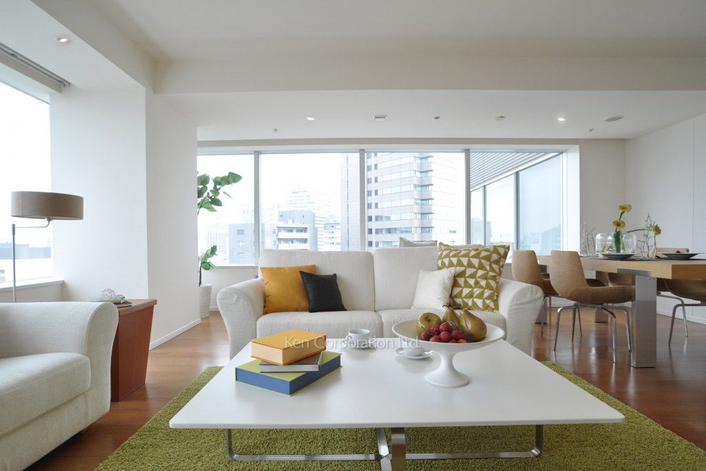 二番町パークフォレストの写真 リビングダイニング