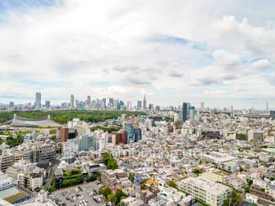 青山パークタワーの写真 眺望（居室から）