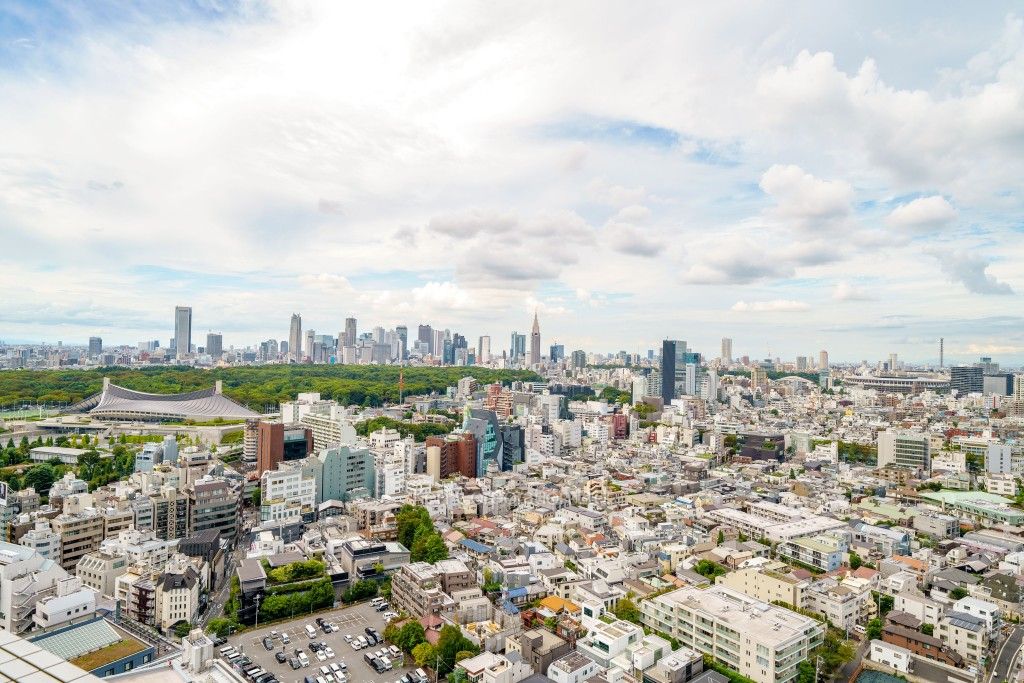 青山パークタワーの写真 眺望（居室から）