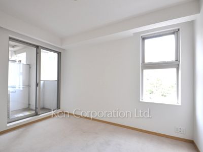 レジディアタワー乃木坂の写真 ベッドルーム ※4階の同じ間取タイプを撮影。仕様が異なることがあります。