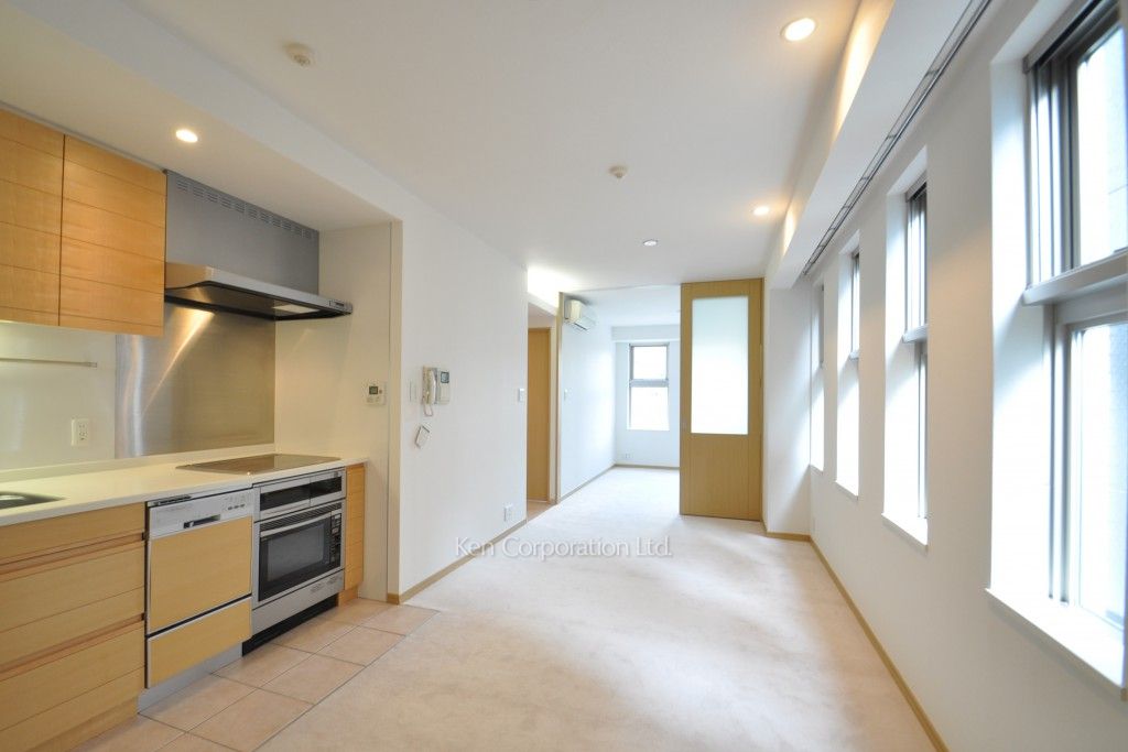 レジディアタワー乃木坂の写真 居室（LDなど） ※4階の同じ間取タイプを撮影。仕様が異なることがあります。