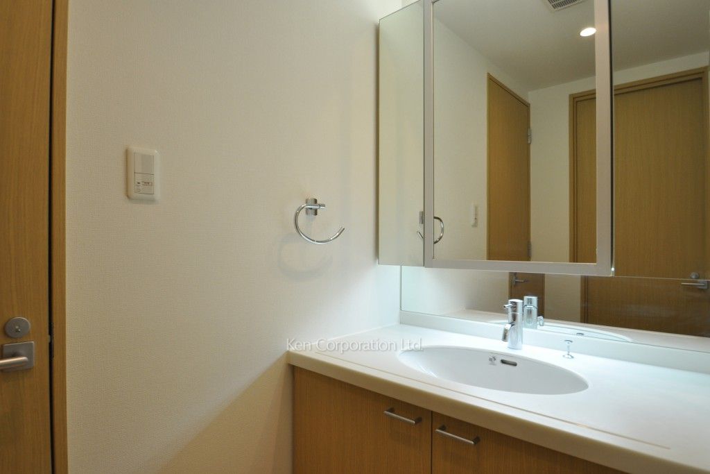 レジディアタワー乃木坂の写真 パウダールーム ※4階の同じ間取タイプを撮影。仕様が異なることがあります。