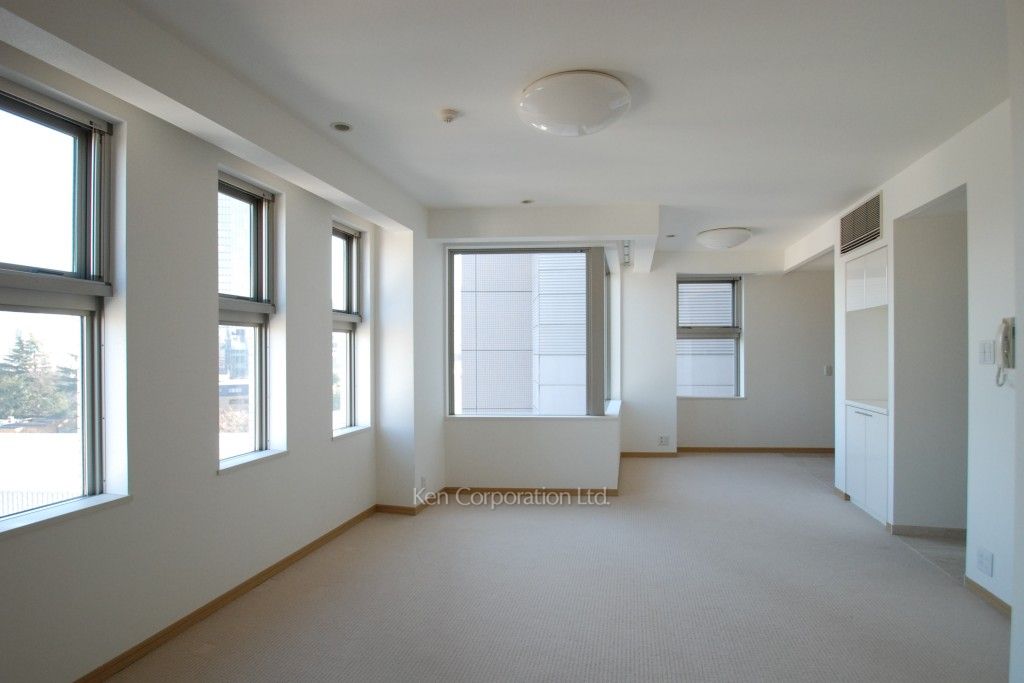 レジディアタワー乃木坂の写真 居室（LDなど） ※9階の同じ間取タイプを撮影。仕様が異なることがあります。