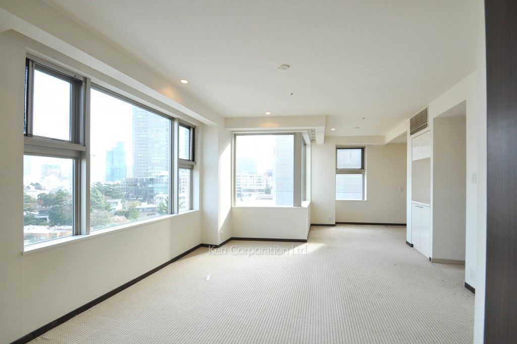 レジディアタワー乃木坂の写真 リビングダイニング ※12階の同じ間取タイプを撮影。仕様が異なることがあります。