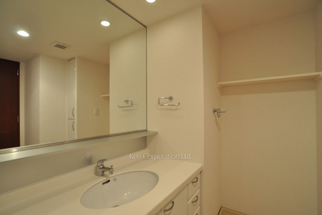 パークアクシス日本橋ステージの写真 パウダールーム ※3階の同じ間取タイプを撮影。仕様が異なることがあります。