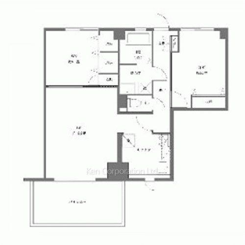 カスタリア原宿の写真 間取り