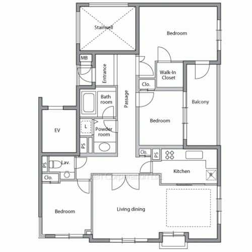 レジディア上目黒の写真 間取り