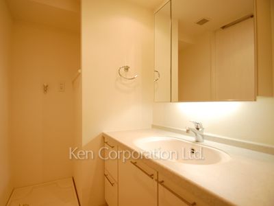 コンフォリア原宿の写真 パウダールーム ※7階の同じ間取タイプを撮影。仕様が異なることがあります。