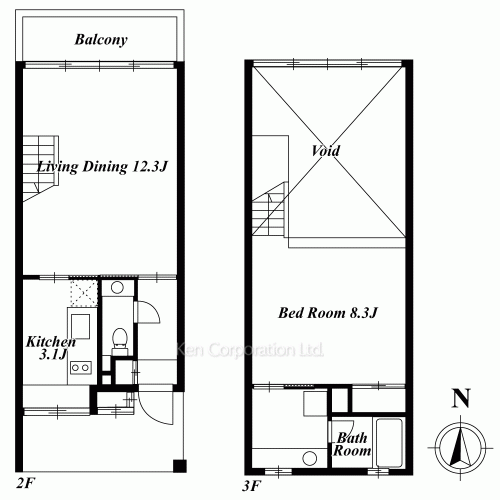 エルスタンザ代官山 The Terraceの写真 間取り